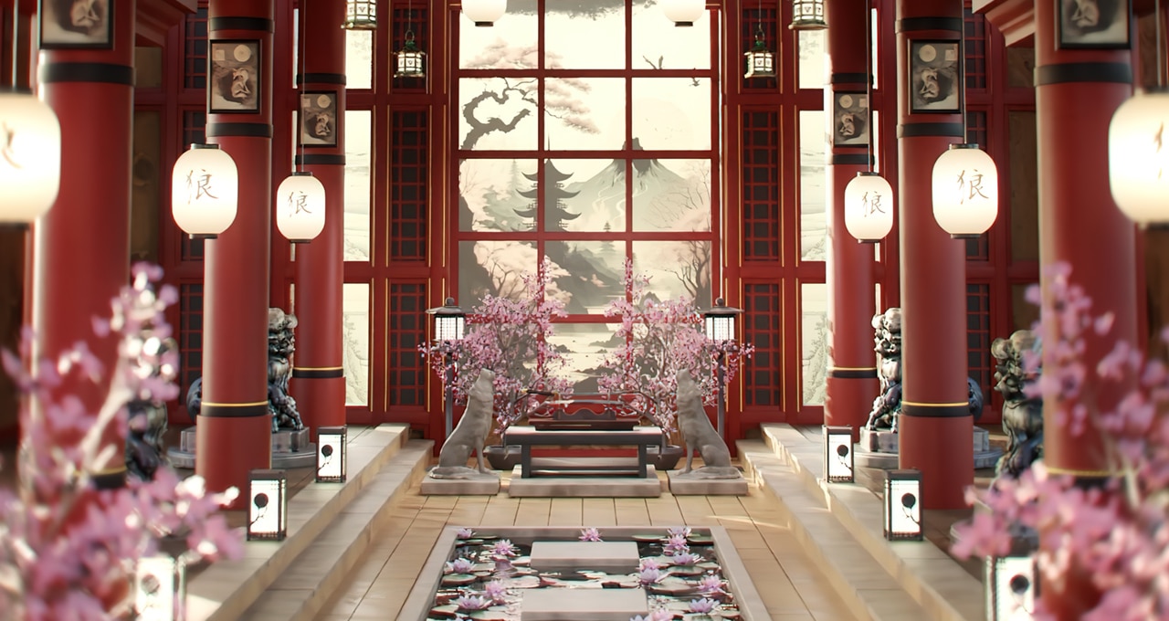 This Week ‘In the NVIDIA Studio’ Blender Fanatic Shares His Japanese-Inspired Scene